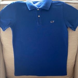 Vineyard Vines Royal Blue Polo Shirt Size 7
